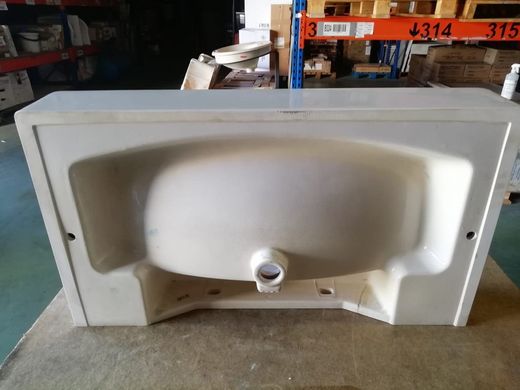 Lavabo suspendu 90cm, Surprise by Vitra